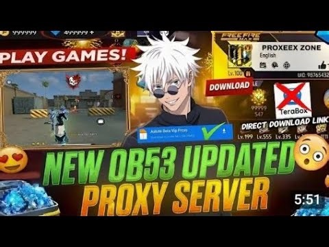 New Free Fire Proxy Server 🤯 | Proxy Server Free Fire | How to Download Proxy Server 🥳