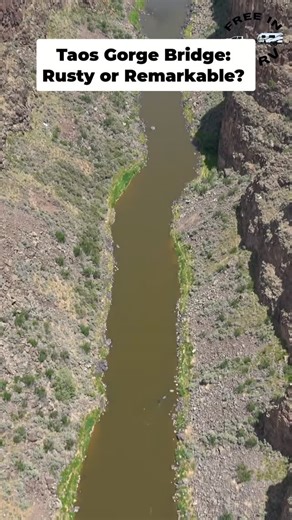 Traveling Robert on Instagram: "Explore the Rio Grande Gorge! Breathtaking views, the iconic bridge, & a unique Earthship community. Nature's beauty at its finest. #RioGrandeGorge #NewMexico #Travel #Earthship #Biotecture #Explore #RoadTrip #ScenicViews"