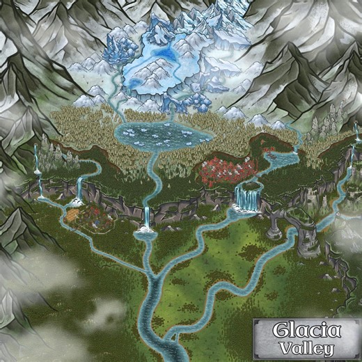 Custom DnD World Map Commissions - Fantasy World Style!