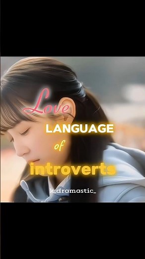 Love language of Introverts| One sided love | #secondlead #familybychoice #kdrama #love #introvert