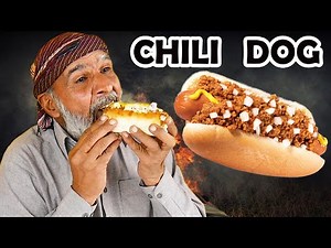 Tribal People Try Chili Dog For The First Time