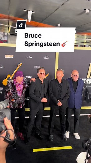 The Boss has arrived to the “Road Diary: Bruce Springsteen & the E Street Band” premiere! #brucespringsteen #documentary @Bruce Springsteen @hulu