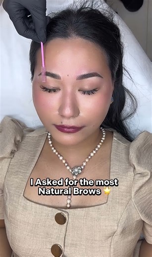 Micro blading turned out super natural for my brows 😍