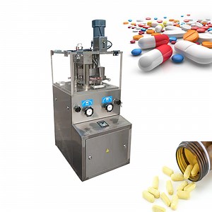 [Hot Item] 6 Tons Pressure Stainless Steel Rotary Compression Granulator Pill Making Machine Rotary Tablet Press