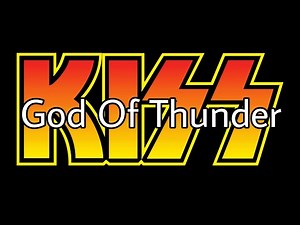 KISS - God Of Thunder (Lyric Video)