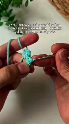 crochet flower clips making..