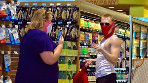201K views · 3.5K reactions | WEARING WOMENS UNDERWEAR FOR A MASK IN PUBLIC! | Cassady Campbell | Facebook