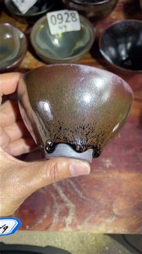 Jianzhan black ceramic tea cup 黑瓷建盞千變萬化 兔毫 油滴