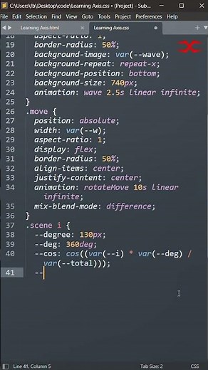 Wave Animation | HTML CSS