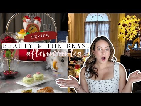 Beauty and the Beast Enchanted Afternoon Tea at The Waldorf...UNDERWHELMING??