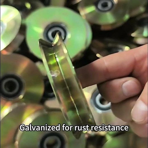 3inch Sliding Gate Wheel Rollers,45 Steel Material Gate Roller for Courtyard Gate