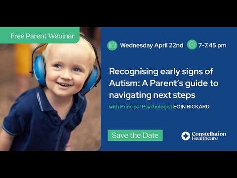 WEBINAR: Recognising early signs of Autism.