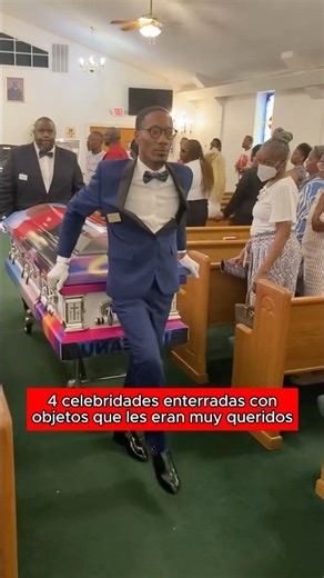 4 celebrities buried with objects that were very dear to them.