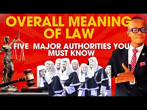 What Is Law? Meaning and Overall Definition of law.