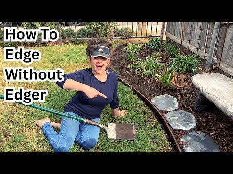 How to Edge a Lawn WITHOUT using a trimmer?