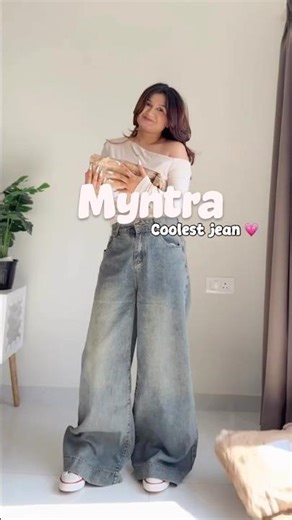 Myntra coolest Jeans #myntra #fashion #ootd #jeans #myntrajeans #instagram #outfit #outfitideas