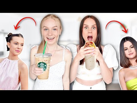 WE ATE LIKE CELEBRITIES FOR 24 HRS! | Family Fizz