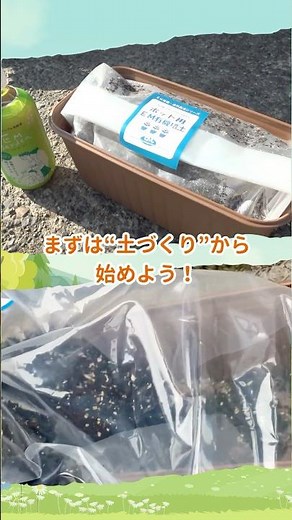 【微生物の発酵パワーで土づくり！】家庭菜園初心者でも安心✨ふかふかの土をつくって、野菜を育ててみよう🍅🥬🌿#家庭菜園 #プランター菜園 #ガーデニング #自然栽培