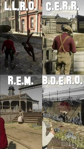 RDR2: Multi-Screen Euphoria Ragdoll Showdown (All 8 Ragdoll Mods) #rdr2 #reddeadredemption