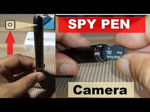 SPY Pen Camera Unboxing | How to Use SPY Pen Camera | 1080p HD Video & Audio Recording Camera Pen