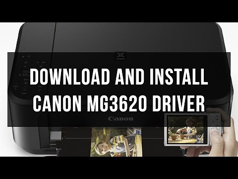 How to download and install driver Canon MG3620