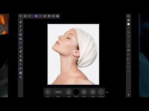 Cut Out an Object using the Pen Tool on Affinity Photo