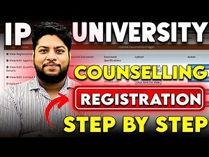 IP University Online Counselling registration Process (All Courses) Step by Step✅ GGSIPU 2024💥