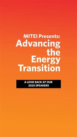 MIT Energy Initiative on Instagram: "As the year comes to a close, take a look back with us at the speakers that joined us for our MITEI Presents: Advancing the Energy Transition series in 2025! These speakers helped us gain insight into many facets of the energy transition, including how to commercialize new energy innovation, the importance of climate action, and the role of climate change mitigation strategies. Our seminar series will be back in February 2026 with Nicholas Burns, the Goodman