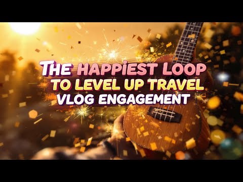 The Happiest Ukulele Loop for Travel Vlogs ✈️ (No Copyright)