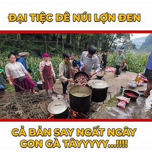 840K views · 9.9K reactions | Đại tiệc dê núi lợn đen cả làng say 3 ngày 3 đêm chưa tỉnh vì quá ngon..!!! | CHAO VLOG | Facebook