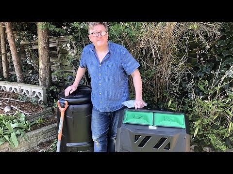 Composting: Blackwall 330 Litre Black Compost Converter & Outsunny 160L Tumbling Compost Bin Review