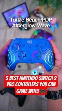 The 5 BEST Nintendo Switch 2 Pro Controllers You Can Game With! 🎮 #nintendoswitch2 #nintendo