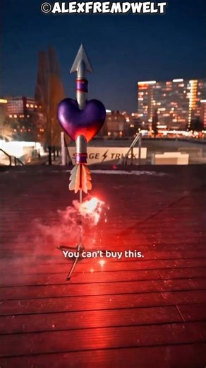 #alightmotion Husband Surprises Wife with a Sky-Lighting Anniversary Rocket #shorts #shortsvideo
