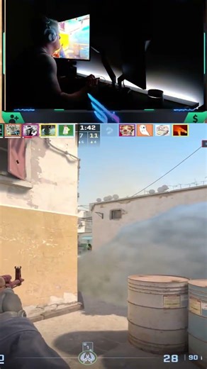 Shooting like donk but with inverted mouse..