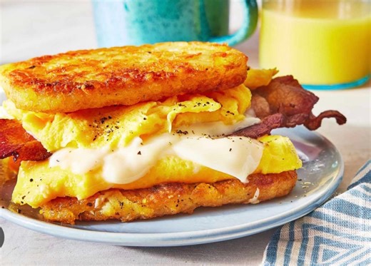 Cowboy 鸞 Hashbrown Breakfast Sandwich 索 索 Ingredients (for 2...
