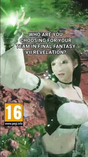 Who makes your Final Fantasy VII Revelation party?