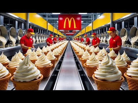 How McDonald's Ice Cream Is Made