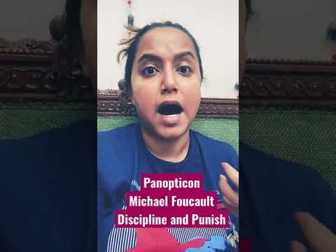 1 min Sociology | Panopticon | Michael Foucault | Discipline & Punish