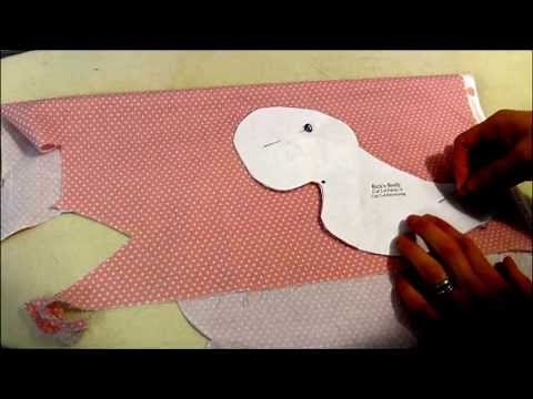 Basic Sewing: Cutting Two Pattern Pieces Out of One Piece of Fabric