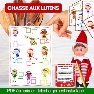 The Mischievous Elf's Prank: the Elf Hunt - Etsy