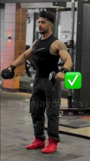 ❌Dumbbell Side Lateral Raise Mistakes & Howto Fix Them! ✅