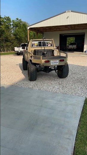 22RE with Redline Beast cam, flowmaster 40 and long tube header.