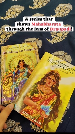 Jainand Gurjar | Book Reviews and Recommendations on Instagram: "Mahabharata Retelling through the lens of Draupadi in accordance with current scenarios! What more could we ask for. I'm excited to read these books, thank you @bajpaibebookish and @sonali_eoi for the giveaway! Bookmails like this are always heartwarming ❤✨ #qotd : Which is your last bookmail? Tell us in the comments. Follow @jainands_diary for more such content 😀 #jainands_diary"