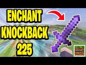 How To Enchant Knockback 255