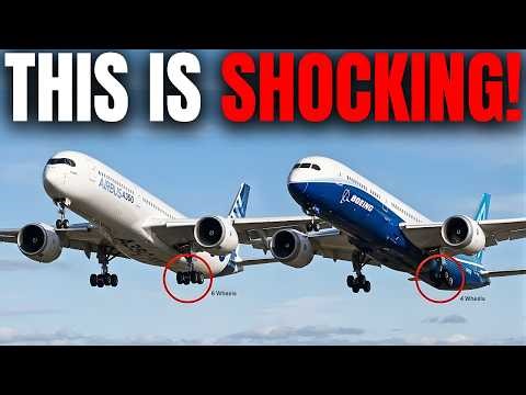 Why the 787-10 and A350-1000 Have Different Wheels