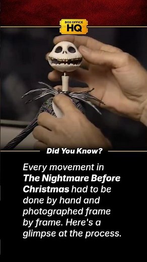 Animating ‘The Nightmare Before Christmas’ 🤯