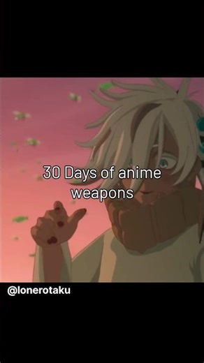 Day 27 : The Punisher #animeweapons