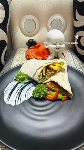🌯 Crispy Oyster Mushroom Shawarma 🍄