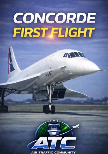 Aircraft: Concorde 001 Event: First Flight Date: March 2, 1969 Location: Toulouse, France The birth of supersonic passenger travel. On March 2nd, 1969, Concorde took to the skies for the very first time - a revolutionary aircraft designed to carry passengers faster than the speed of sound. Although the maiden flight remained subsonic, it marked the beginning of an era where crossing the Atlantic could take just over three hours. With its iconic delta wing and droop nose, Concorde became one of t
