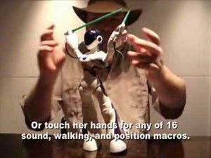 WOWWEE FEMISAPIEN Insider Footage - Pose Programming